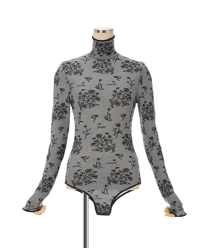 Floral Jacquard Knit Bodysuit(F261A086)｜阪急百貨店公式通販サイト