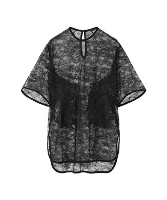 Raschel Lace Embroidered Top