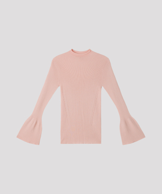 SOFT PORTRAIT LONG BELL SLEEVE TOP