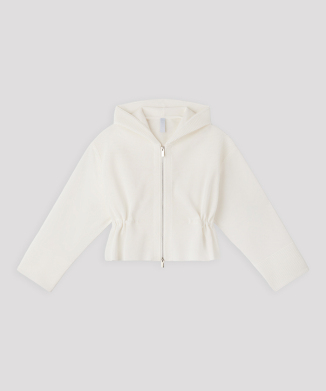 TC MILAN CROPPED HOODIE JACKET