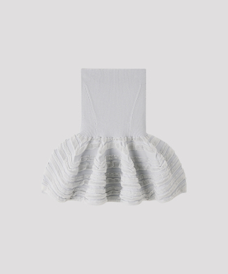 POTTERY HS SWELL GLITTER STRAPLESS TOP