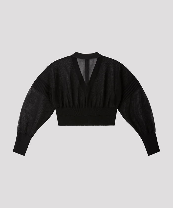 TC GARTER LUCENT CROPPED CARDIGAN(F261A204)｜阪急百貨店公式通販