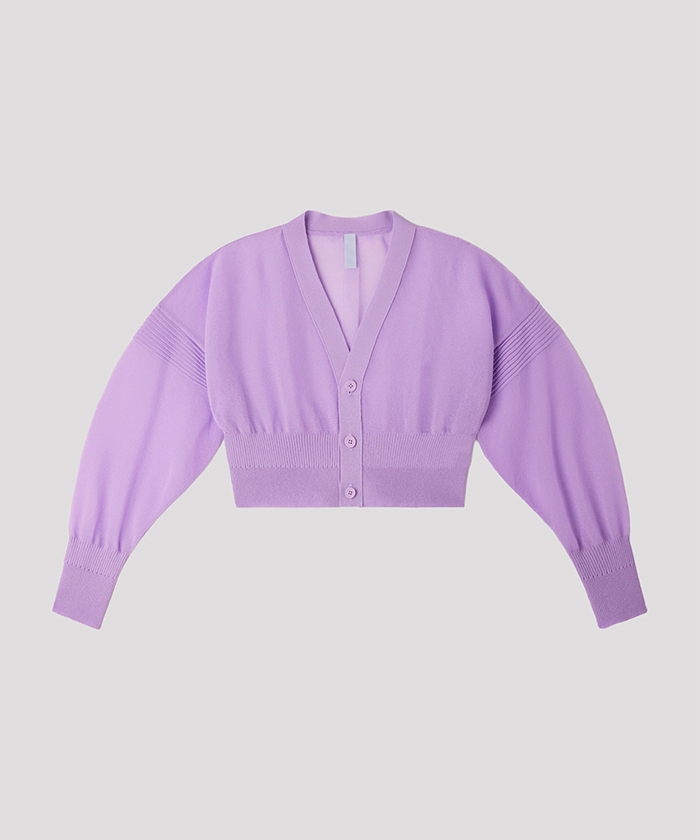 CFCL GARTER CROPPED CARDIGAN カーディガン TC GARTER LUCENT CROPPED CARDIGAN(F261A204)｜阪急百貨店公式通販