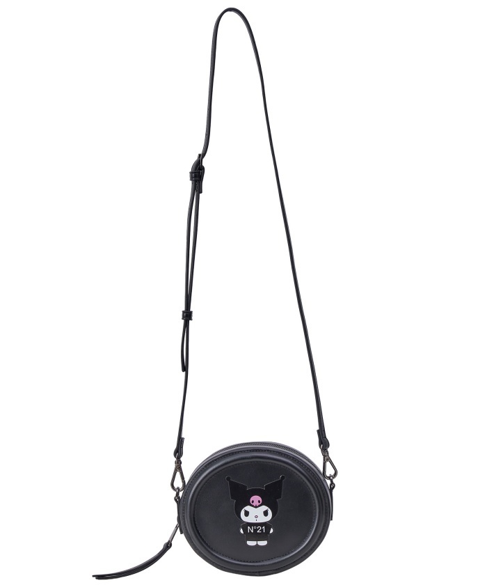 KURUMI商品 atmos pink x KUROMI Faux Fur Zip Up Hoodie BLACK（アトモスピンク