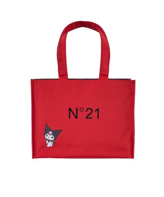 【KUROMI】BOX TOTE BAG BACK