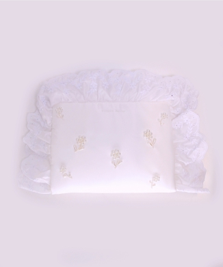 PILLOWCASE CLUTCH BAG W/ EMB