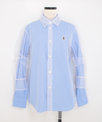 チュールシャツ