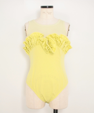 フリルボディースーツ