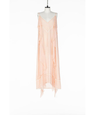 LACE JACQUARD CAMI DRESS