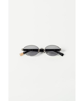 × BLANC METAL OVAL SUNGLASSES