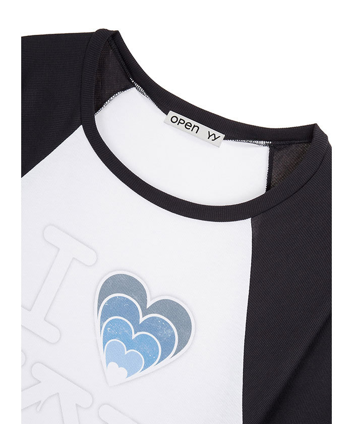 I LOVE YY RAGLAN TEE(F261S059)｜阪急百貨店公式通販サイト｜阪急