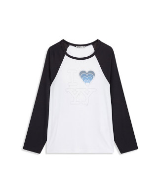 I LOVE YY RAGLAN TEE