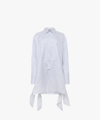 SIDE KNOT SHIRT DRESS