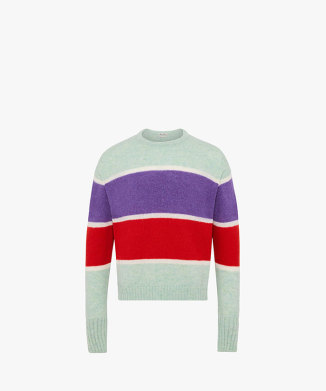 STRIPE CREW NECK JUMPER