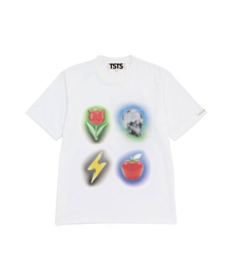 COTTON MISTY POCKET T-SHIRT