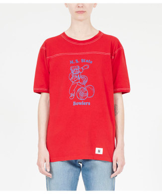 コットン バーシティTシャツ