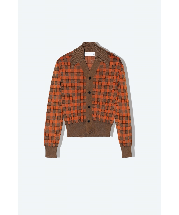 Check knit cardigan(F262A236)｜阪急百貨店公式通販サイト｜阪急
