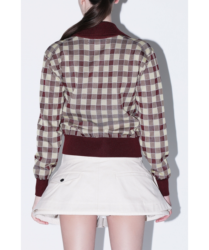 Check knit cardigan(F262A236)｜阪急百貨店公式通販サイト｜阪急