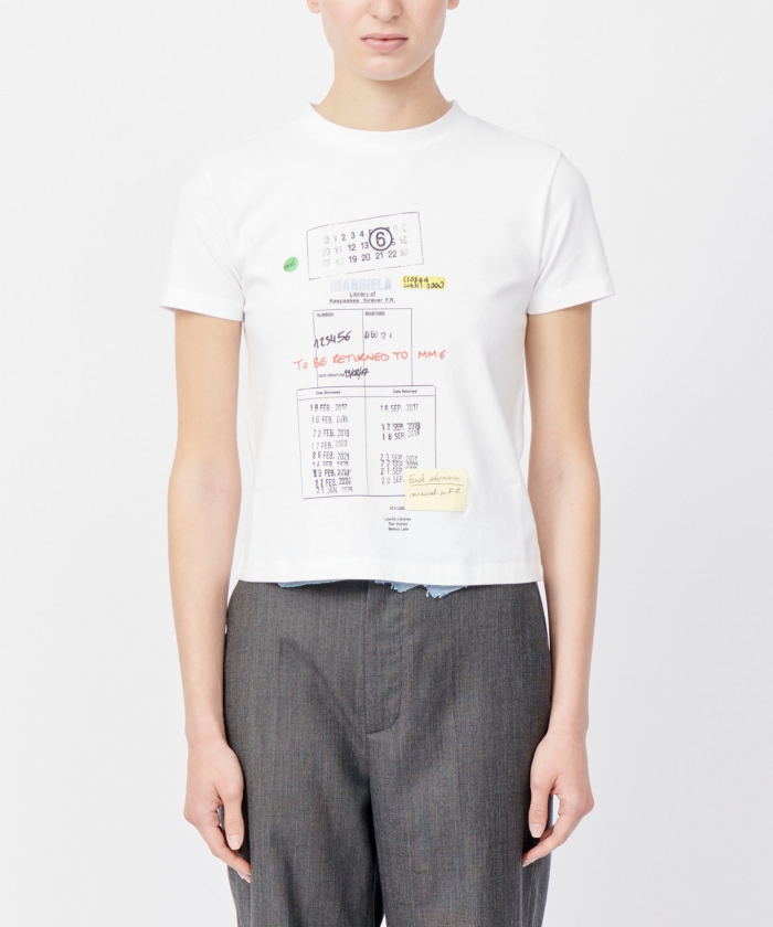 スタンププリントTシャツ(F262A253)｜阪急百貨店公式通販サイト｜阪急