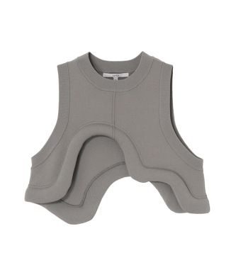 EDGE WAVE KNIT VEST