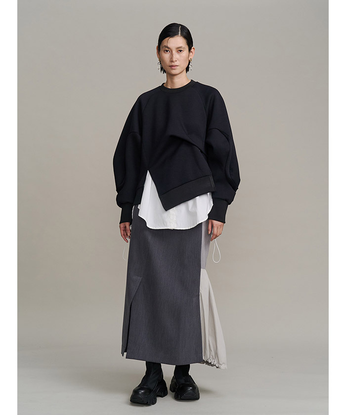 FRONT BACK DOCKING SKIRT(F262C076)｜阪急百貨店公式通販サイト｜阪急