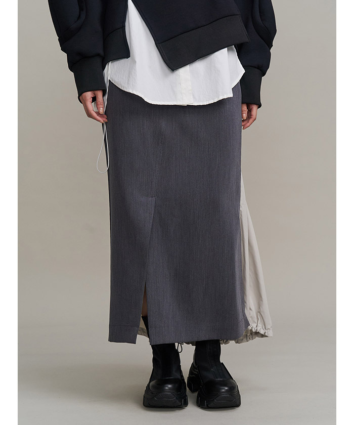 FRONT BACK DOCKING SKIRT(F262C076)｜阪急百貨店公式通販サイト｜阪急