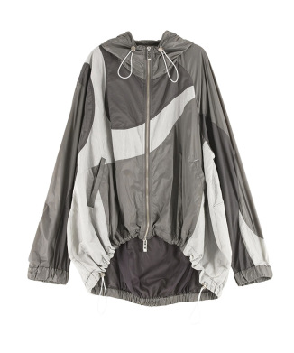 WAVE PATCHWORK WINDBREAKER