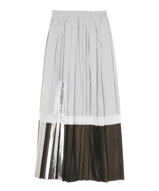 FOIL PRINT PLEATS SK