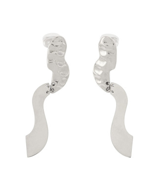 IRREGULAR WAVE EARRING