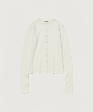 SHEER CASHMERE KNIT CARDIGAN