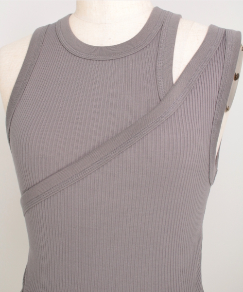 DOUBLE SHOULDER TANK TOP(F262S002)｜阪急百貨店公式通販サイト｜阪急