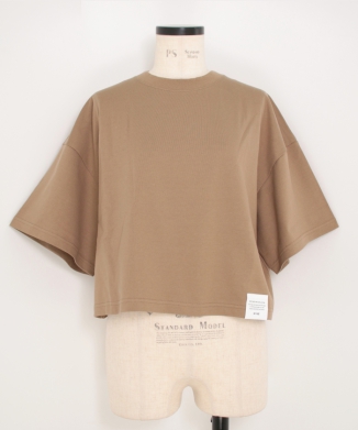 CROPPED SHORT-SLV TEE / BIG FIT (6.5OZ)