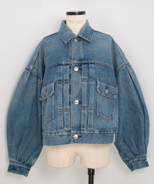 BALLOON SLEEVE DENIM JACKET TYPE2(F262S026)｜阪急百貨店公式通販