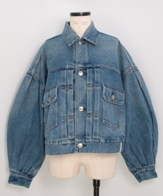 BALLOON SLEEVE DENIM JACKET TYPE2
