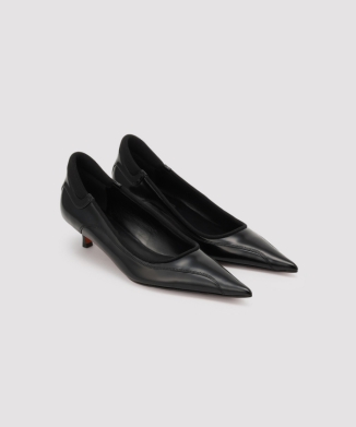KITTEN HEEL MULES