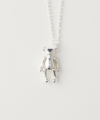 TEDDY BEAR CHARM NECKLACE