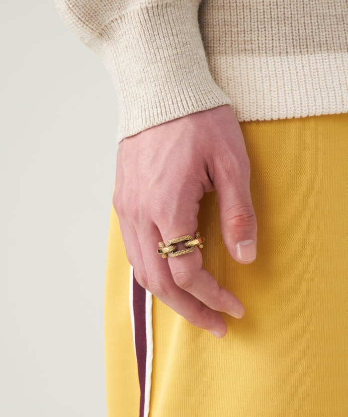 TEXTURED CHAIN RING(F263A021)｜阪急百貨店公式通販サイト｜阪急