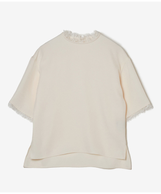 レースTシャツブラウス
