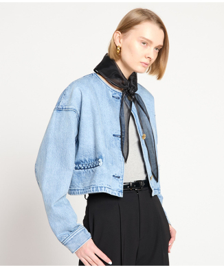 デニムオーバークルーJK