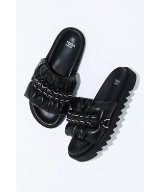 【TOGA VIRILIS】Braid strap sandals