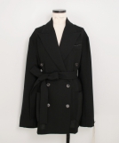 ORIGAMI JACKET MAKISU WOOL