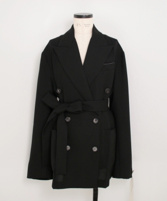 ORIGAMI JACKET MAKISU WOOL