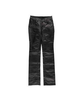 Narrow denim- shine binder coating