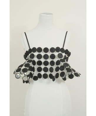 VERMAIL BEADS BUSTIER