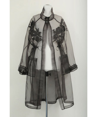 MEU FLOWER SHEER COAT