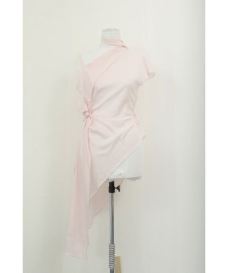 COROLLA DRAPE TOP