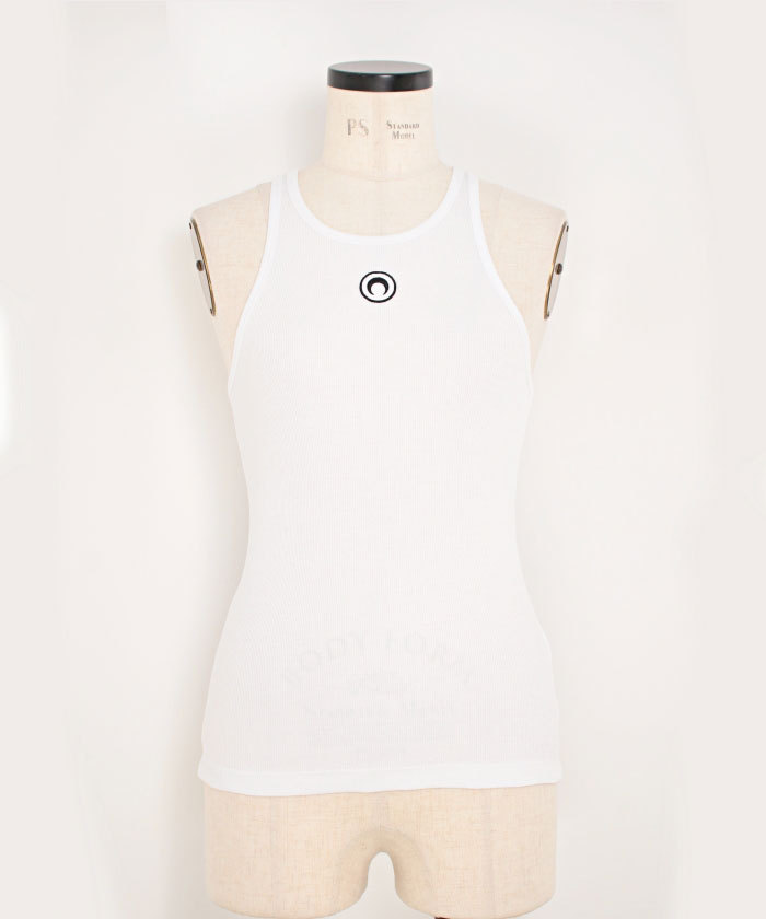 MOON LOGO RIBBED JERSEY TANK TOP(F263S087)｜阪急百貨店公式通販
