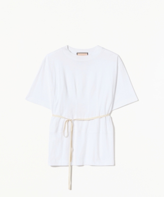 ベルト付きTシャツ