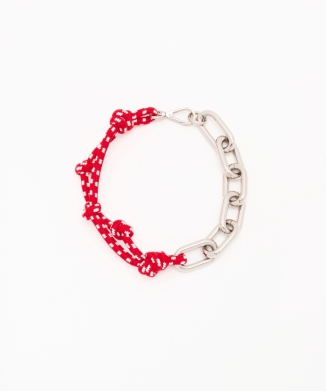 ロープ＆チェーンネックレス