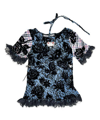 Jackie Mesh Short Sleeve Top